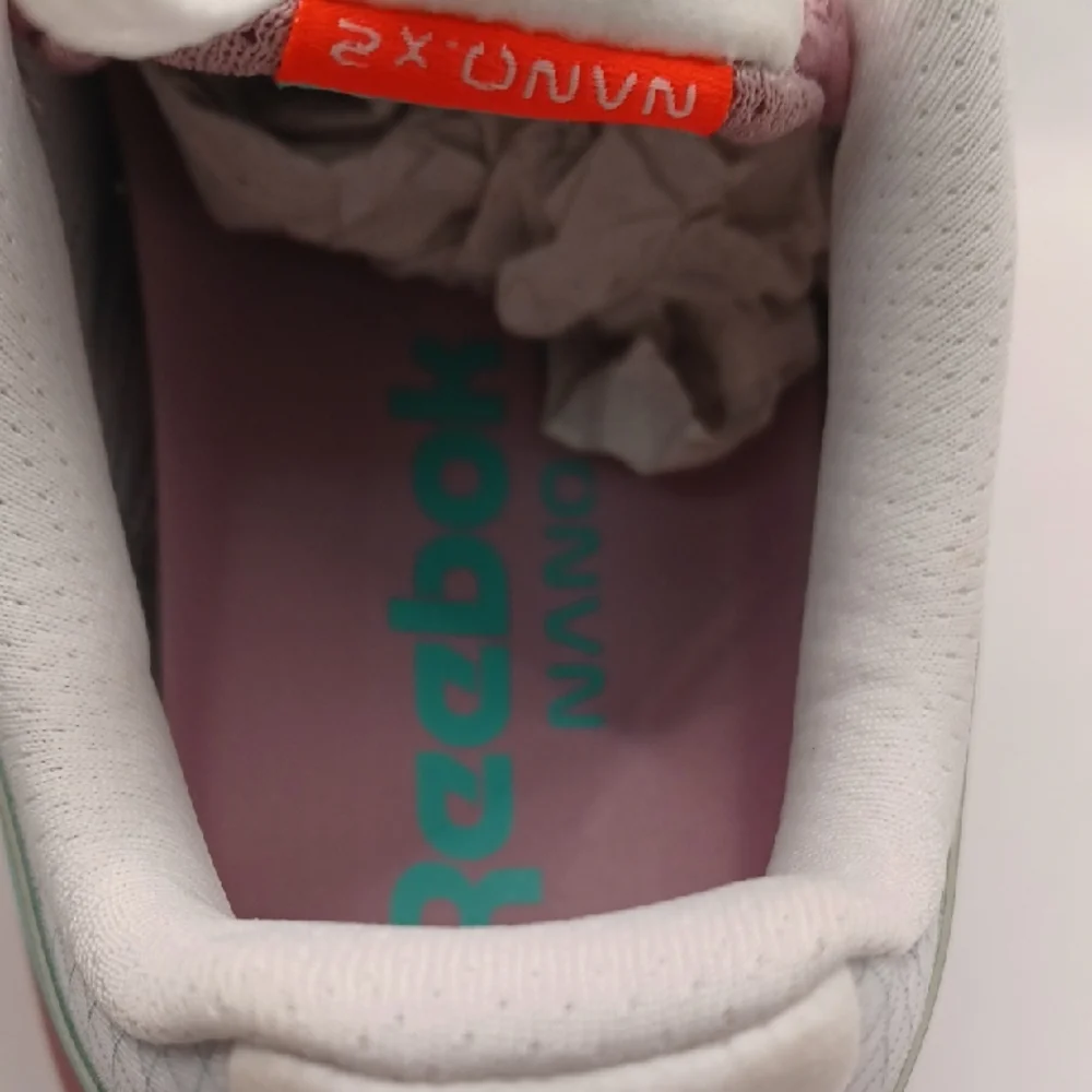 NEW Reebok Nano X2 Sneaker-White/Blue/Purple Women Size 5US GY2286 (Damaged Box) - Picture 7 of 16